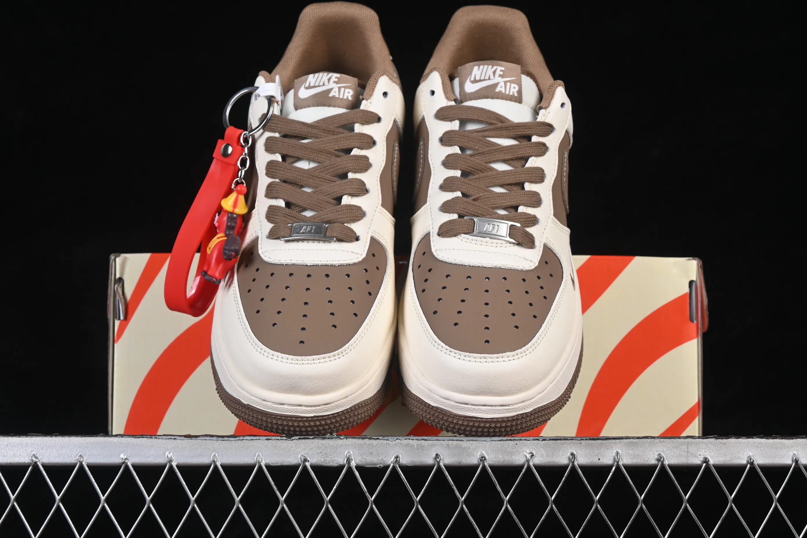 All Categories Nk Air Force 1 Air Force Series Nk Air Force 1 Low Air Force Low Nike Air Force 1'07 Low Year of the Horse Limited White Brown Air Force One Low Casual Shoes XD0028-017